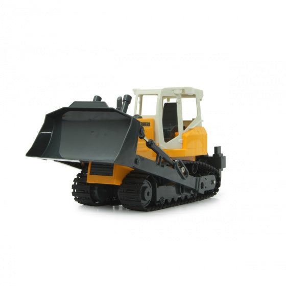 bulldozer RC 35,5 x 17,5 cm 2,4 GHz 1:20 geel