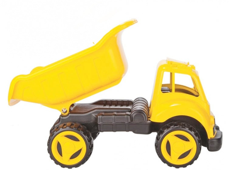 Dump Truck XL geel jongens 71 x 35,5 cm
