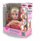 kaphoofd prinses Bella meisjes 24,5 cm roze 8-delig