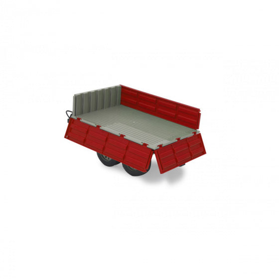 kiepwagen RC junior 33,5 x 15,2 cm 1:16 rood