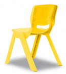 kinderstoel Smiley geel