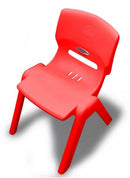 kinderstoel Smiley rood