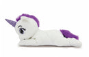 knuffel Clampy eenhoorn 27 cm wit/paars