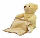 knuffelbeer junior 19 x 25 cm pluche naturel