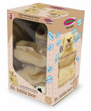 knuffelbeer junior 19 x 25 cm pluche naturel