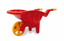strandset met kruiwagen junior 60 cm rood 6-delig
