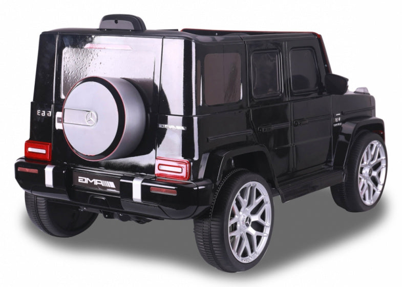 elektrische kinderauto Mercedes AMG G 63 12V zwart