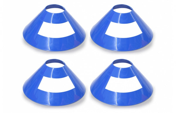 markeringspionnen Traffic 17 x 7 cm blauw 4 stuks