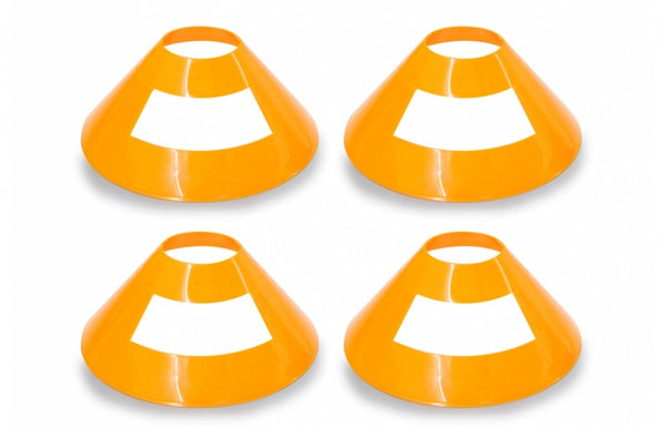 markeringspionnen Traffic 17 x 7 cm oranje 4 stuks