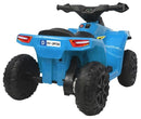 mini quad Runty 6 V 68 x 45 cm blauw 5-delig