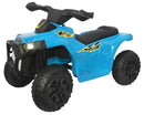 mini quad Runty 6 V 68 x 45 cm blauw 5-delig