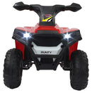 mini quad Runty 6 V 68 x 45 cm rood 5-delig