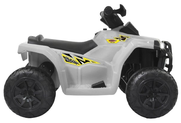 mini quad Runty 6 V 68 x 45 cm wit 5-delig
