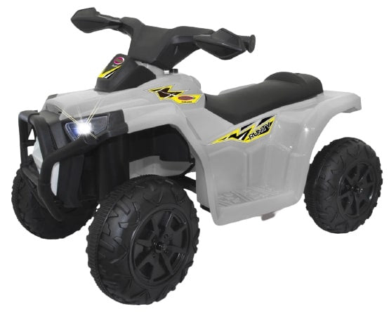 mini quad Runty 6 V 68 x 45 cm wit 5-delig