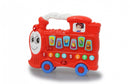 muzieklocomotief Tschu Tschu rood 26 x 6 x 21 cm