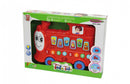 muzieklocomotief Tschu Tschu rood 26 x 6 x 21 cm