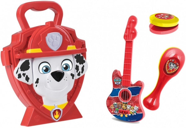 muziekset Paw Patrol Marshall junior rood 4-delig