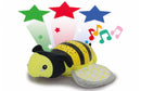 nachtlamp Dreamy Bee led 32 cm geel/zwart