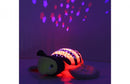 nachtlamp Dreamy Bee led 32 cm geel/zwart