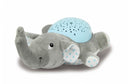 nachtlamp Dreamy Elephant led 32 cm grijs/blauw