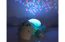 nachtlamp Dreamy Hippo led 32 cm blauw