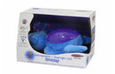 nachtlamp Dreamy Turtle led 32 cm blauw/paars