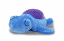 nachtlamp Dreamy Turtle led 32 cm blauw/paars