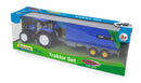 New Holland tractor met kiepwagen 32,5 cm blauw