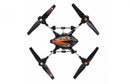 quadrocopter Oberon Altitude 2,4 GHz 65 cm zwart/oranje
