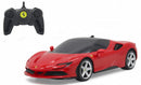 RC auto Ferrari SF90 Stradale 16,5 cm rood 2-delig