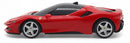 RC auto Ferrari SF90 Stradale 16,5 cm rood 2-delig