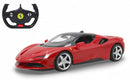 RC auto Ferrari SF90 Stradale 33,4 cm 1:14 rood 2-delig