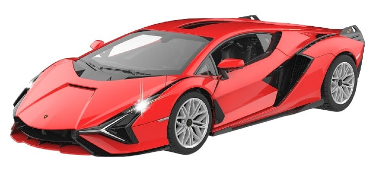 RC auto Lamborghini Sián 35,5 cm 1:14 rood 2-delig