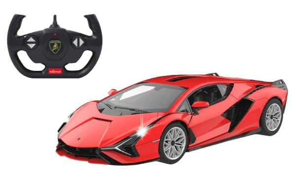 RC auto Lamborghini Sián 35,5 cm 1:14 rood 2-delig