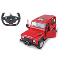 RC auto Land Rover Defender 29 cm 1:14 rood 2-delig