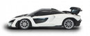 RC auto McLaren Senna 19,8 cm 1:24 wit/zwart 2-delig