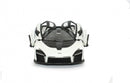 RC auto McLaren Senna 34 cm 1:14 wit/zwart 2-delig