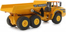 knikdumper RC Volvo A40G 39,5 x 13,2 cm rubber geel