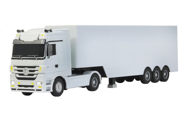RC Mercedes-Benz vrachtwagen jongens 27 MHz 1:32 wit