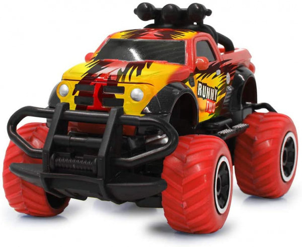 monstertruck RC Runny Two 13,5 x 8,4 cm rubber rood