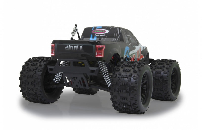 RC Skull monstertruck 1:10 LiPo 2,4G zwart