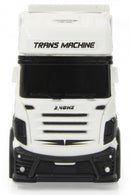 RC vrachtwagen met trailer 46,5 cm 1:34 wit 3-delig