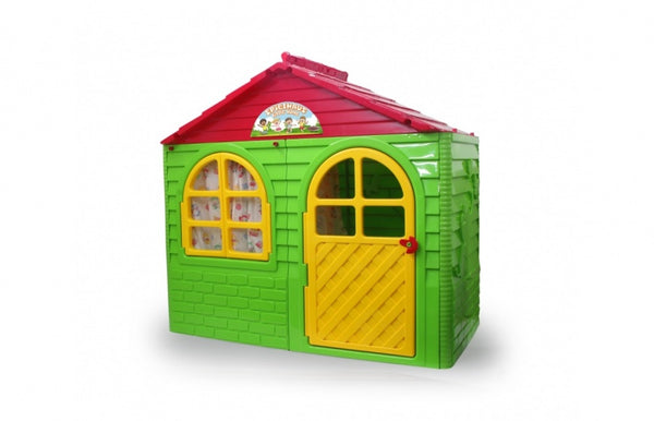 speelhuisje 130 x 78 x 120 cm groen