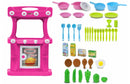 speelkeuken Little Cook 57 cm roze 42-delig