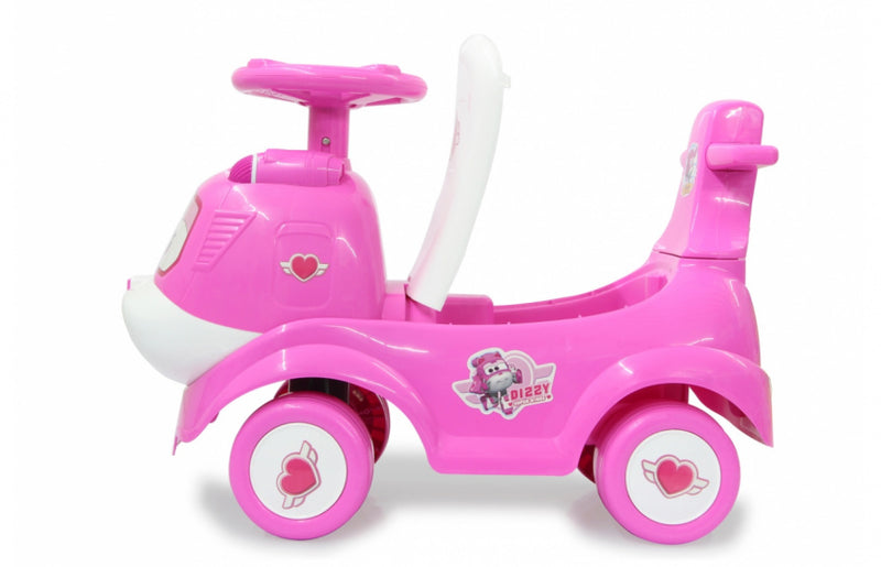 loopauto Superwings Dizzy roze