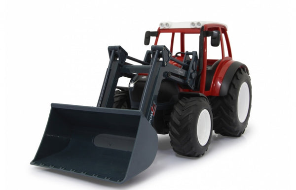 tractor Lindner Geotract Frontlader 1:16 2,4 GHz rood