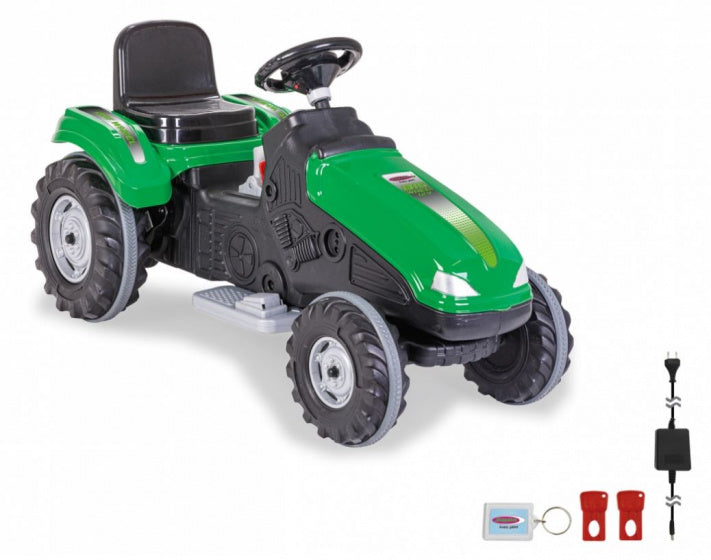 elektrische kindertractor Big Wheel 12V groen