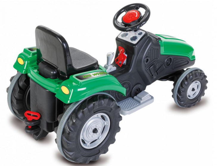 elektrische kindertractor Big Wheel 12V groen