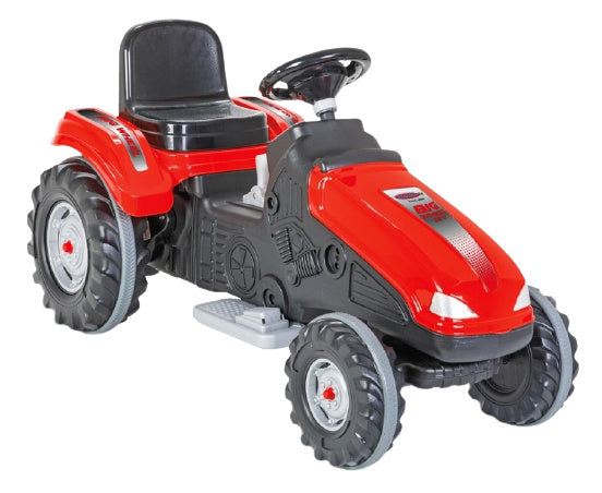 tractor Ride On Big Wheel 12 V junior 114 x 53 cm rood