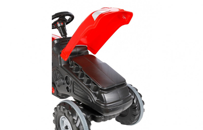 tractor Ride On Big Wheel 12 V junior 114 x 53 cm rood
